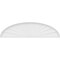 Ekena Millwork Elliptical Sunburst Architectural Grade PVC Pediment, 80"W x 21"H x 2"P PEDPS080X210ELL01 - alternate 5